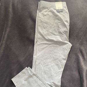 Grey Mid-rise leggings